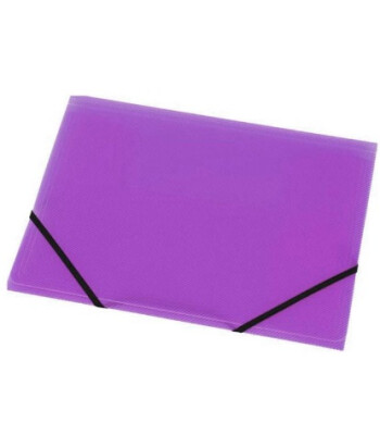 Serve Lastikli Dosya A4 // Mor