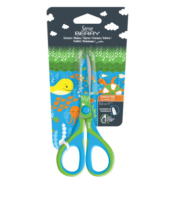 Serve Berry Fosforlu Su Altı Makas // Yeşil