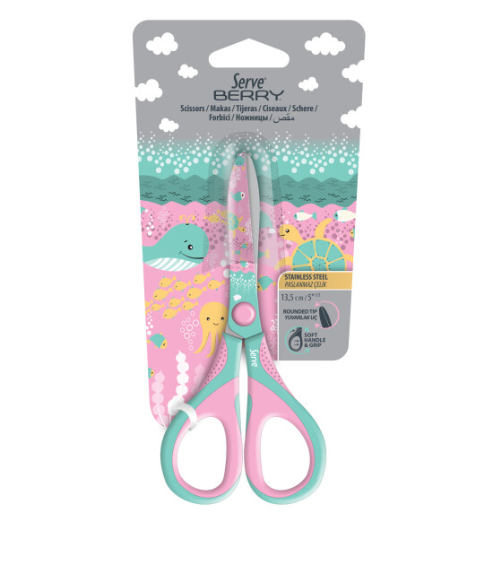 Serve Berry Pastel Su Altı Makas // Mint