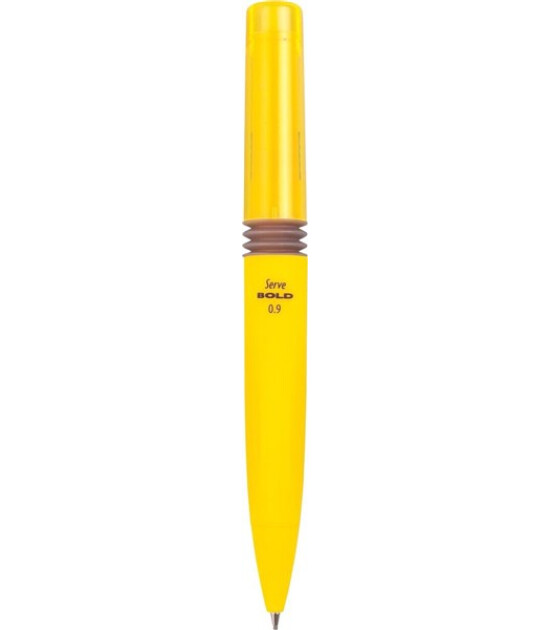 Serve Bold Mekanik Kurşun Kalem (0.9 mm) // Sarı