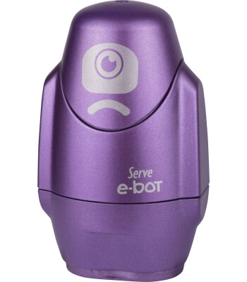 Serve E-Bot Silgili Kalemtıraş Metalik // Mor