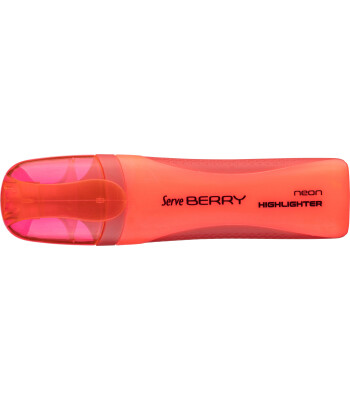 Serve Berry Fosforlu Kalem // Kırmızı