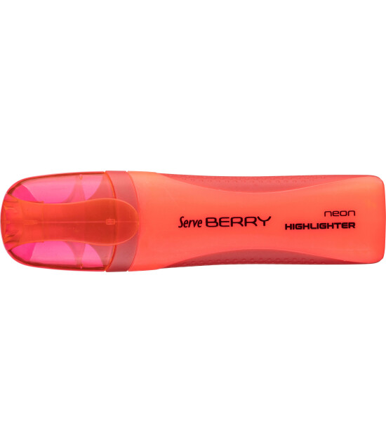 Serve Berry Fosforlu Kalem // Kırmızı