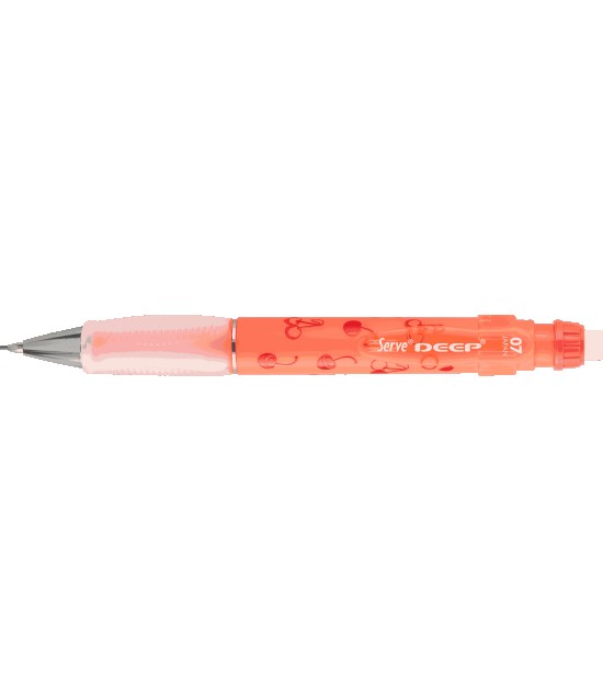 Serve Deep Mekanik Kurşun Kalem (0.7 mm) // Fofosrlu Kırmızı - Kiraz