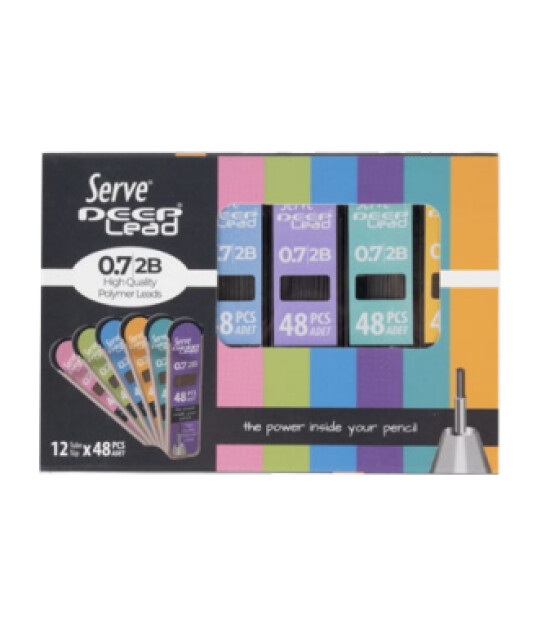 Serve Deep Mekanik Kalem Ucu 2B (0.7 mm)