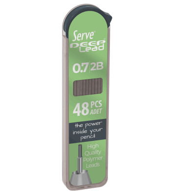 Serve Deep Mekanik Kalem Ucu (0.7 mm) 2B // Elma Yeşili