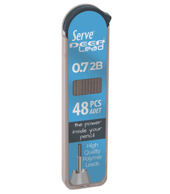 Serve Deep Mekanik Kalem Ucu (0.7 mm) 2B // Gök Mavi