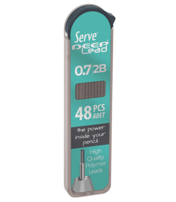 Serve Deep Mekanik Kalem Ucu (0.7 mm) 2B // Neon Yeşil