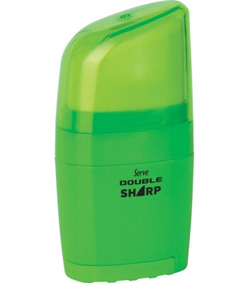 Serve Double Sharp Silgi + Kalemtıraş // Yeşil
