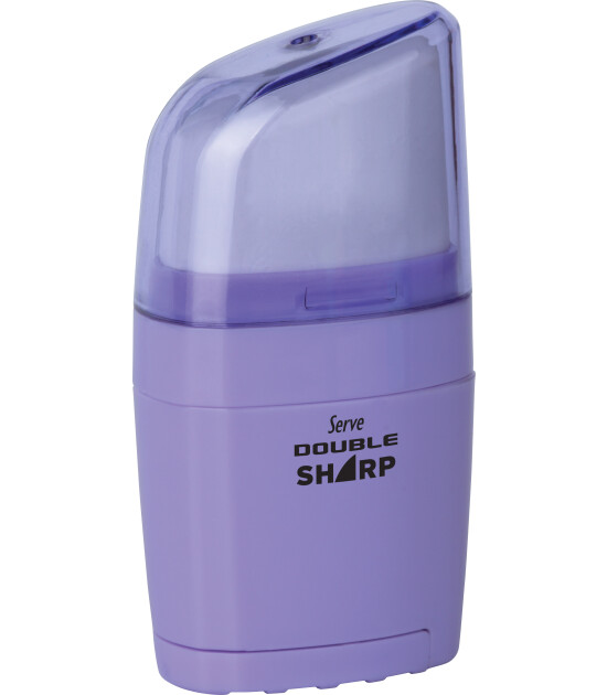 Serve Double Sharp Silgi + Kalemtıraş // Lavanta