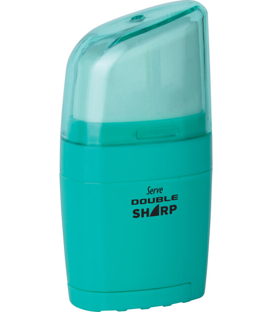 Serve Double Sharp Silgi + Kalemtıraş // Nane Yeşili