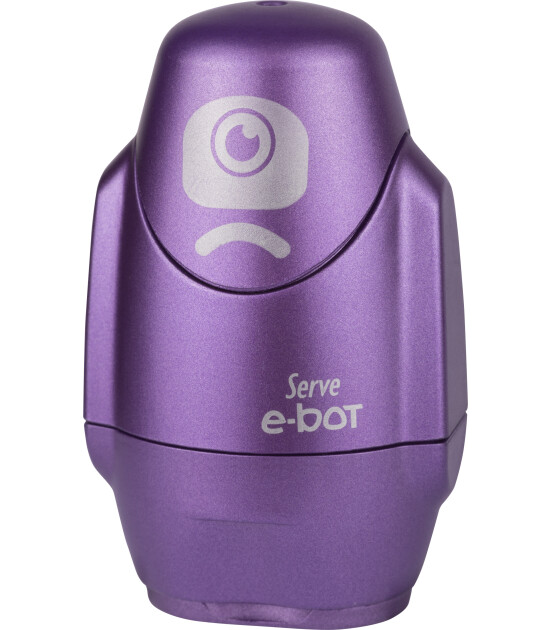 Serve E-Bot Silgili Kalemtıraş // Metalik Mor