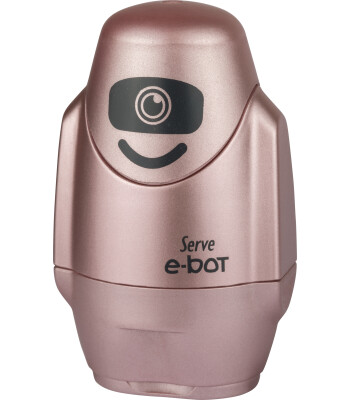Serve E-Bot Silgili Kalemtıraş // Metalik Rose