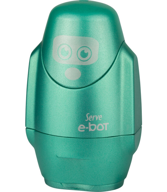 Serve E-Bot Silgili Kalemtıraş // Metalik Yeşil