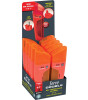 Serve Double Min + Kurşun Kalem Ucu - Fosforlu Kalem (0.7 mm) // Kırmızı