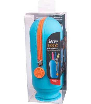 Serve Hoop Kalem Kutu // Fosforlu Mavi