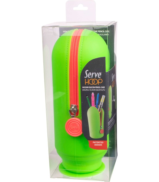 Serve Hoop Kalem Kutu // Fosforlu Yeşil