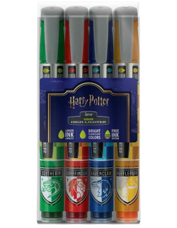 Serve Likit Kalem Harry Potter Damalı Blister (4 Adet)