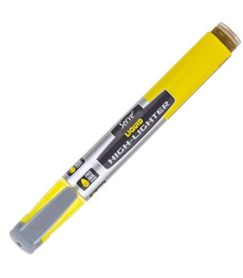 Serve Likit Marker Kalem // Pastel Sarı