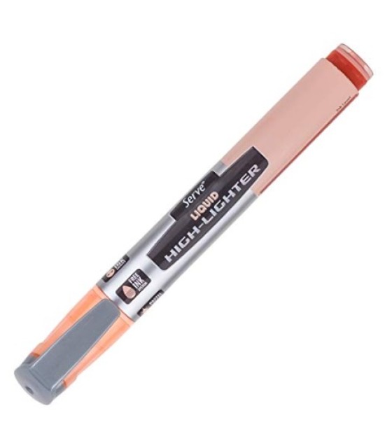 Serve Likit Marker Kalem // Pastel Turuncu