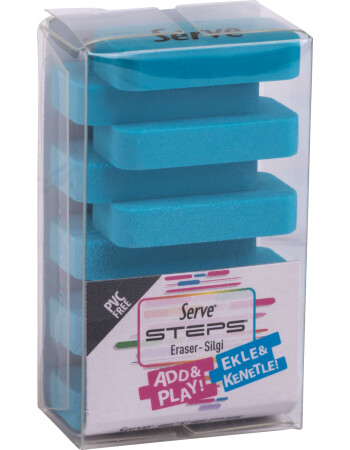 Serve Steps Silgi // Fosforlu Mavi