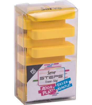 Serve Steps Silgi // Fosforlu Sarı