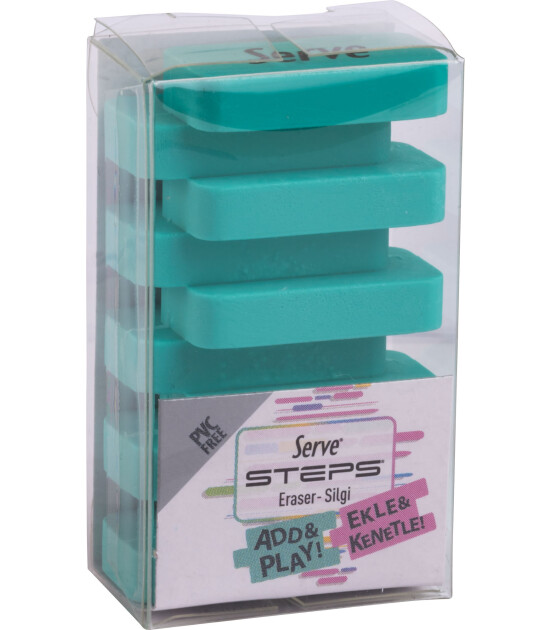 Serve Steps Silgi // Pastel Nane Yeşili