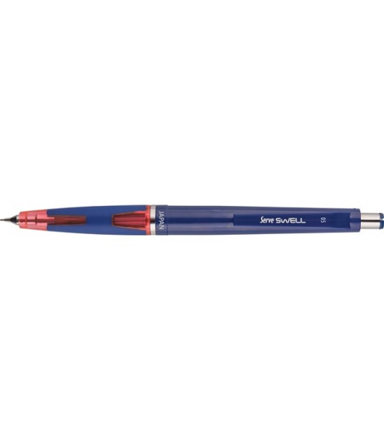 Serve Swell Mekanik Kurşun Kalem (0.5 mm) // Lacivert - Kırmızı