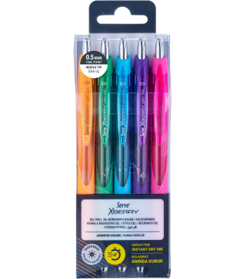 Serve x Berry Jel Kalem İğne Uç 5 Adet (0.7 mm)