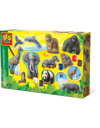 Ses Creative Kalıba Dök ve Boya - Hayvanlar