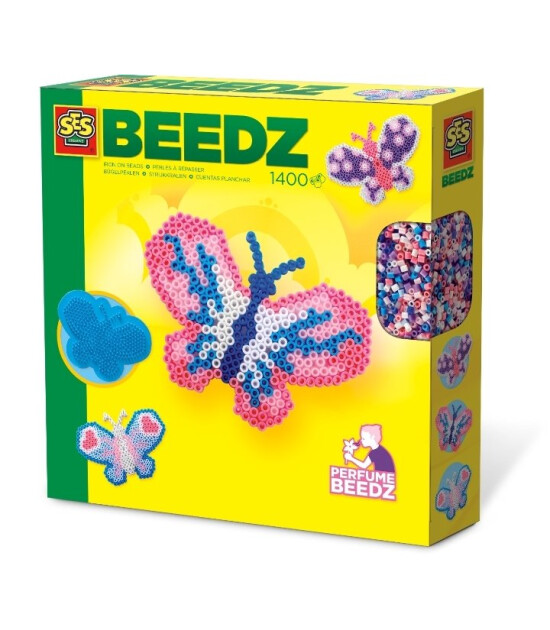 Ses Creative Beedz- Ütü Boncuk Seti - Kelebekler - Kokulu