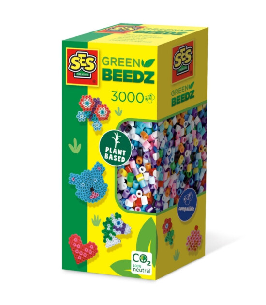 Ses Creative Green Beedz Eko Ütü Boncukları // 3000 parça