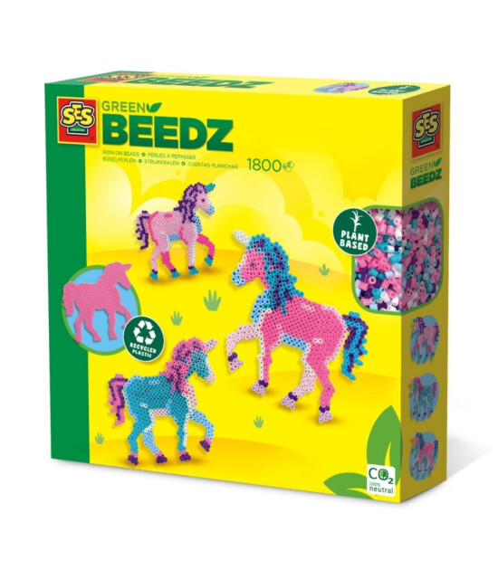 Ses Creative Green Beedz Eko Ütü Boncukları // Unicorn