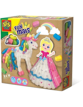 Ses Creative Funmais- Mısır Köpükleri- Prenses ve Unicorn