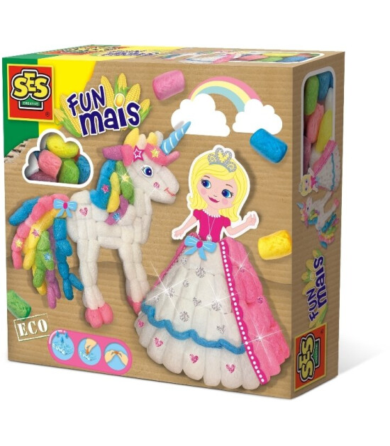 Ses Creative Funmais- Mısır Köpükleri- Prenses ve Unicorn