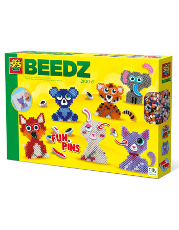 Ses Creative Beedz - Ütü Boncuk Seti // Eğlenceli Hayvanlar