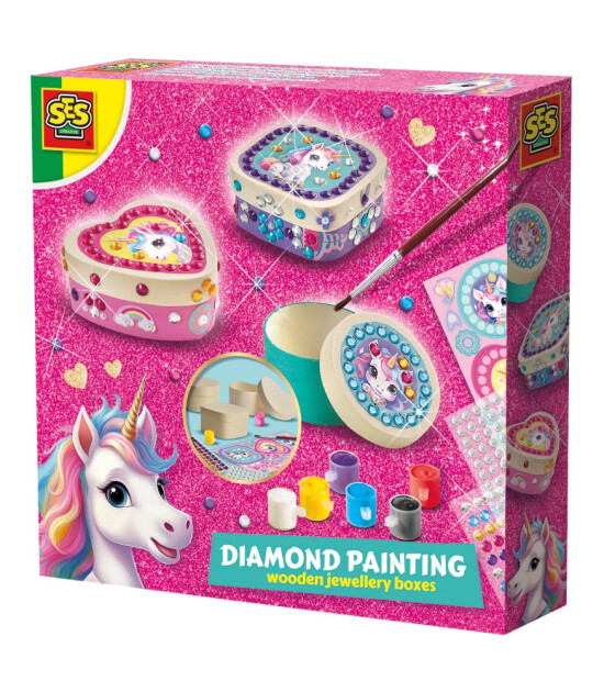 Ses Creative Ahşap M&uuml;cevher Kutusu Dekore Etme // Unicorn