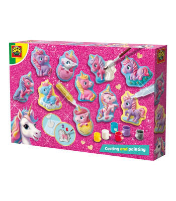 Ses Creative Kalıba D&ouml;k ve Boya // Bebek Unicorn