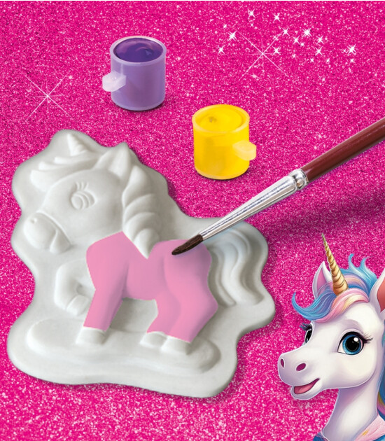 Ses Creative Kalıba D&ouml;k ve Boya // Bebek Unicorn