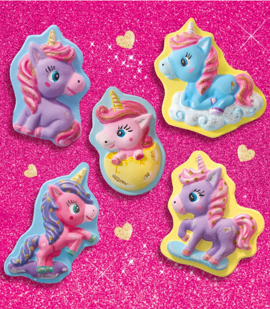 Ses Creative Kalıba D&ouml;k ve Boya // Bebek Unicorn