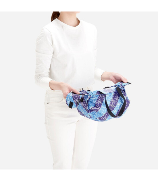 Shupatto Compact Bag Katlanır Çanta - M // Asanoha