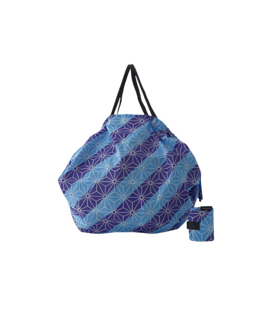 Shupatto Compact Bag Katlanır Çanta - M // Asanoha