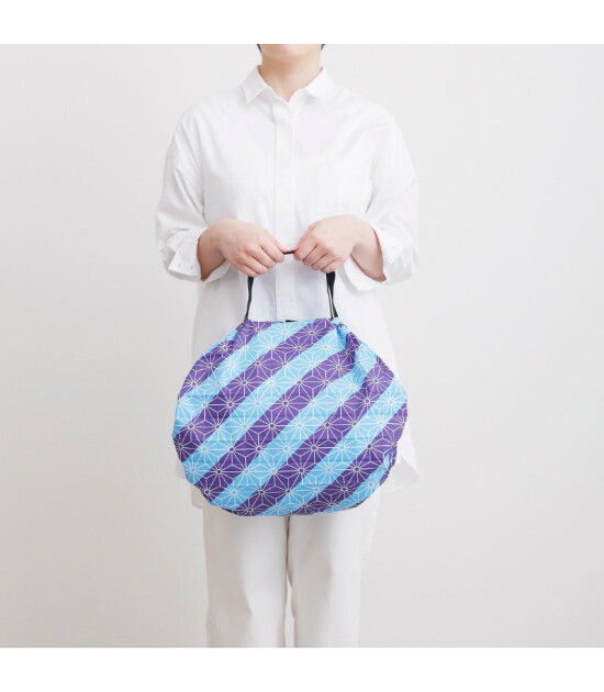 Shupatto Compact Bag Katlanır Çanta - M // Asanoha