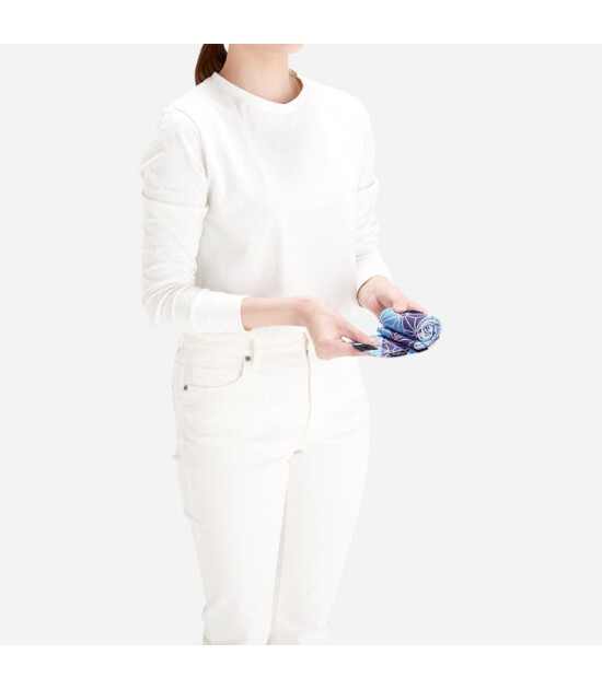 Shupatto Compact Bag Katlanır Çanta - M // Asanoha