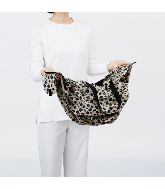 Shupatto Compact Bag Katlanır Çanta - L // Paw Marks