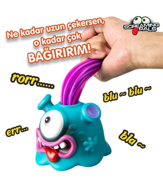 Silverlit Screaming Pals Bağıran Canavarlar // Pembe