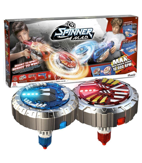 Silverlit  Spinner M.A.D Battle Edition Oyun Seti                 