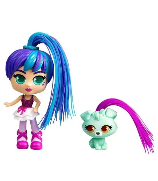 Silverlit Curli Girls Bebek ve Hayvan (2 Adet) // Rosli - Koda