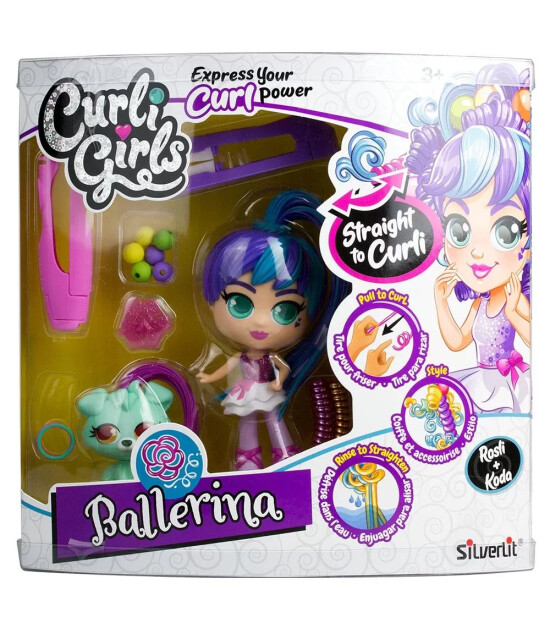Silverlit Curli Girls Bebek ve Hayvan (2 Adet) // Rosli - Koda