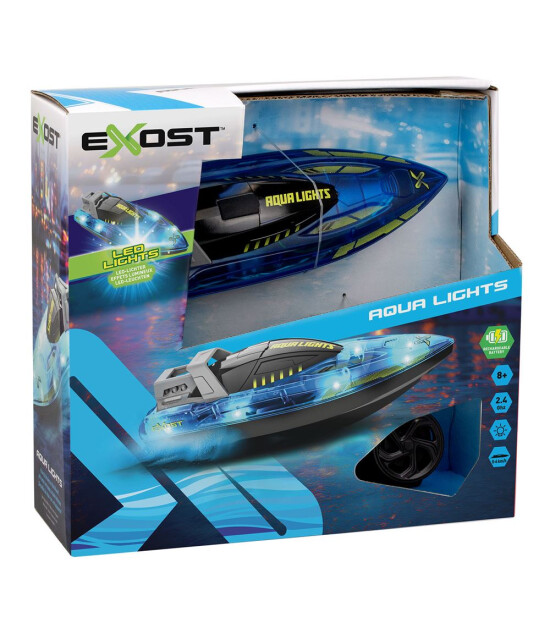 Silverlit Exost Aqua Lights Uzaktan Kumandalı Sürat Teknesi 20606
